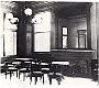 Padova-Caffè Pedrocchi il caminetto nella sala verde tra gli anni venti e gli anni trenta (Adriano Danieli)